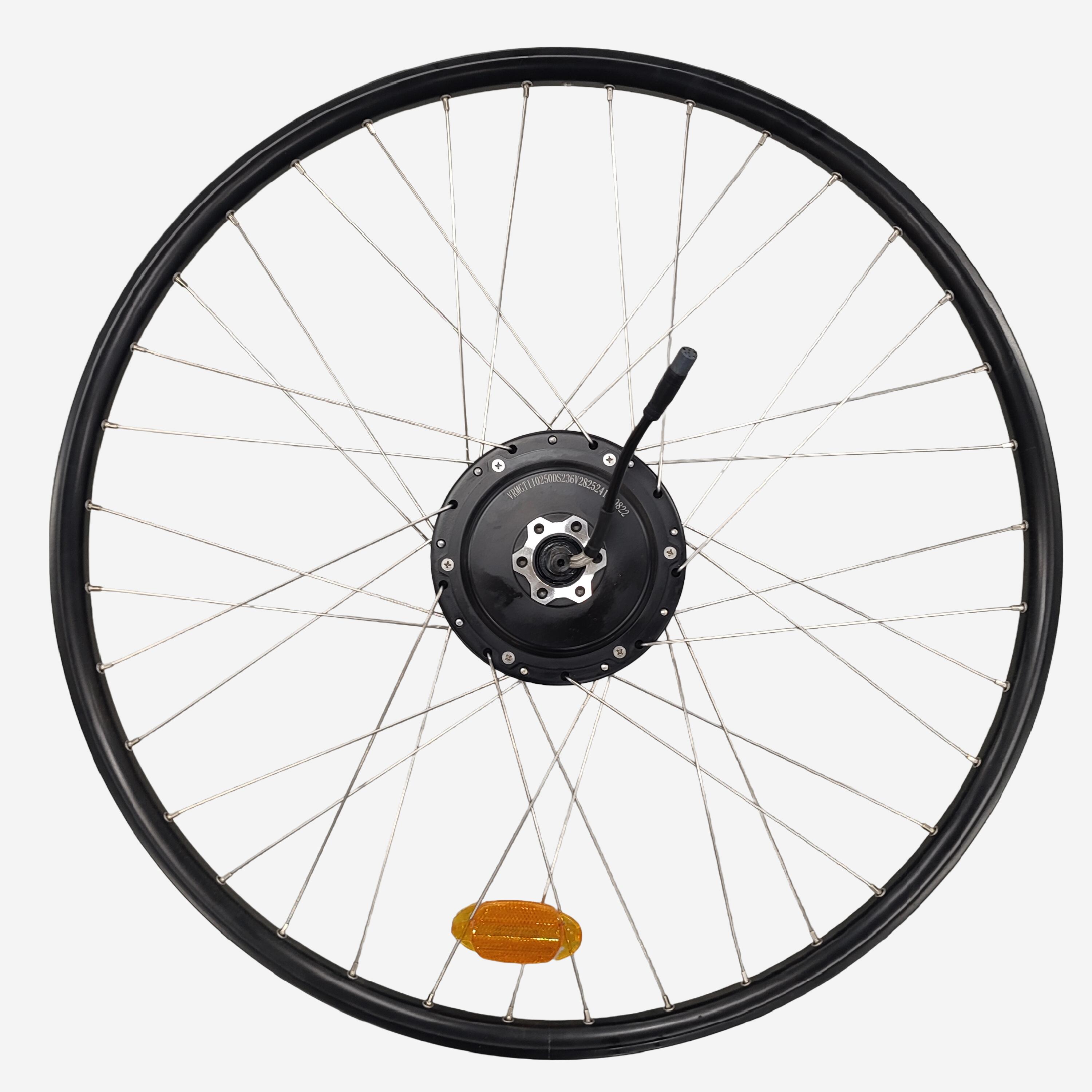 Roue arrière motorisée 42Nm taille 28" roue libre 25C 3/3