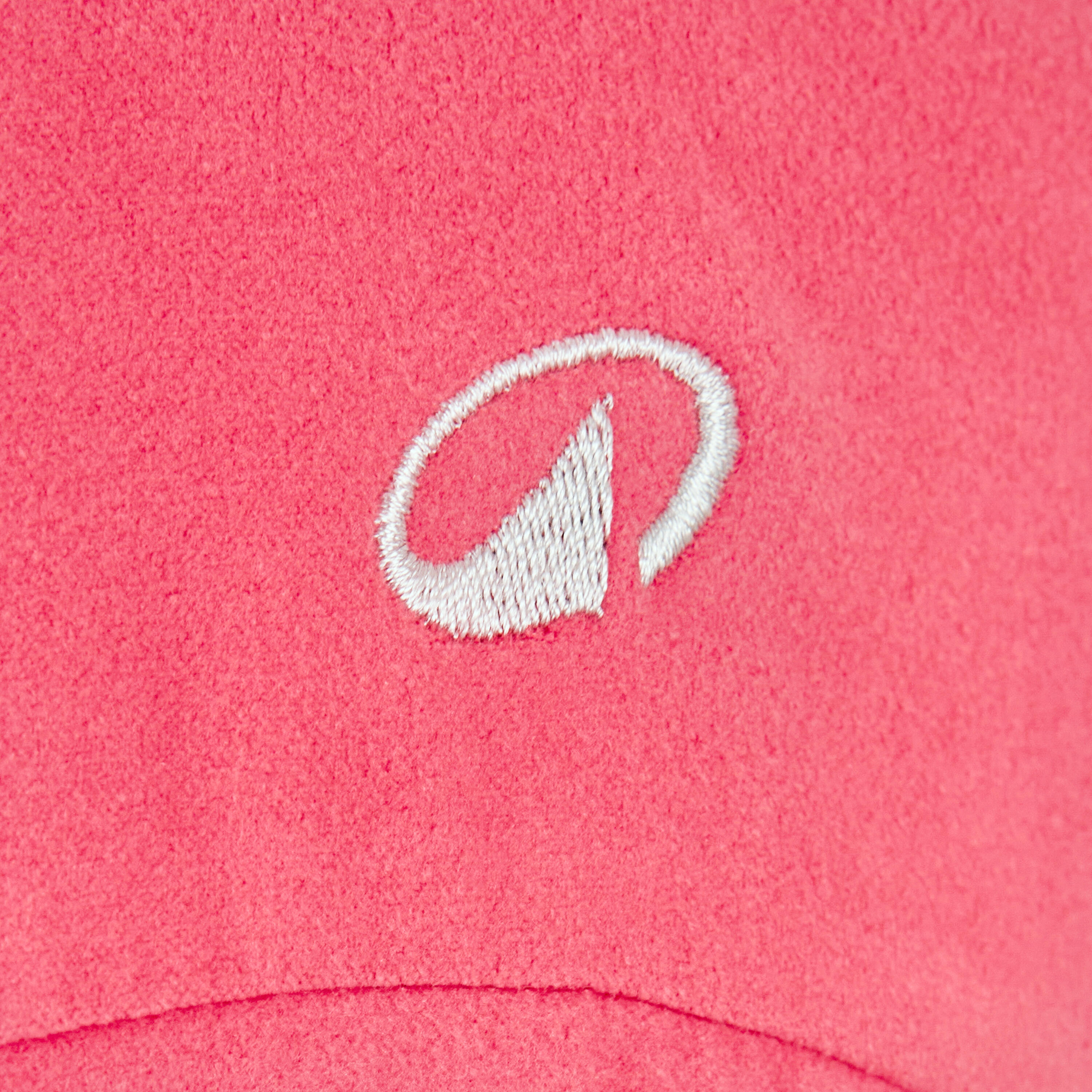 Roupão de natação compacto com capuz criança em microfibra rosa romã 11/13