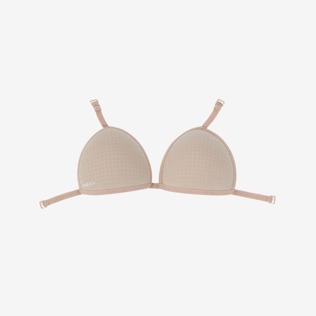 Bikini peldkostīma augšdaļa, smilškrāsas