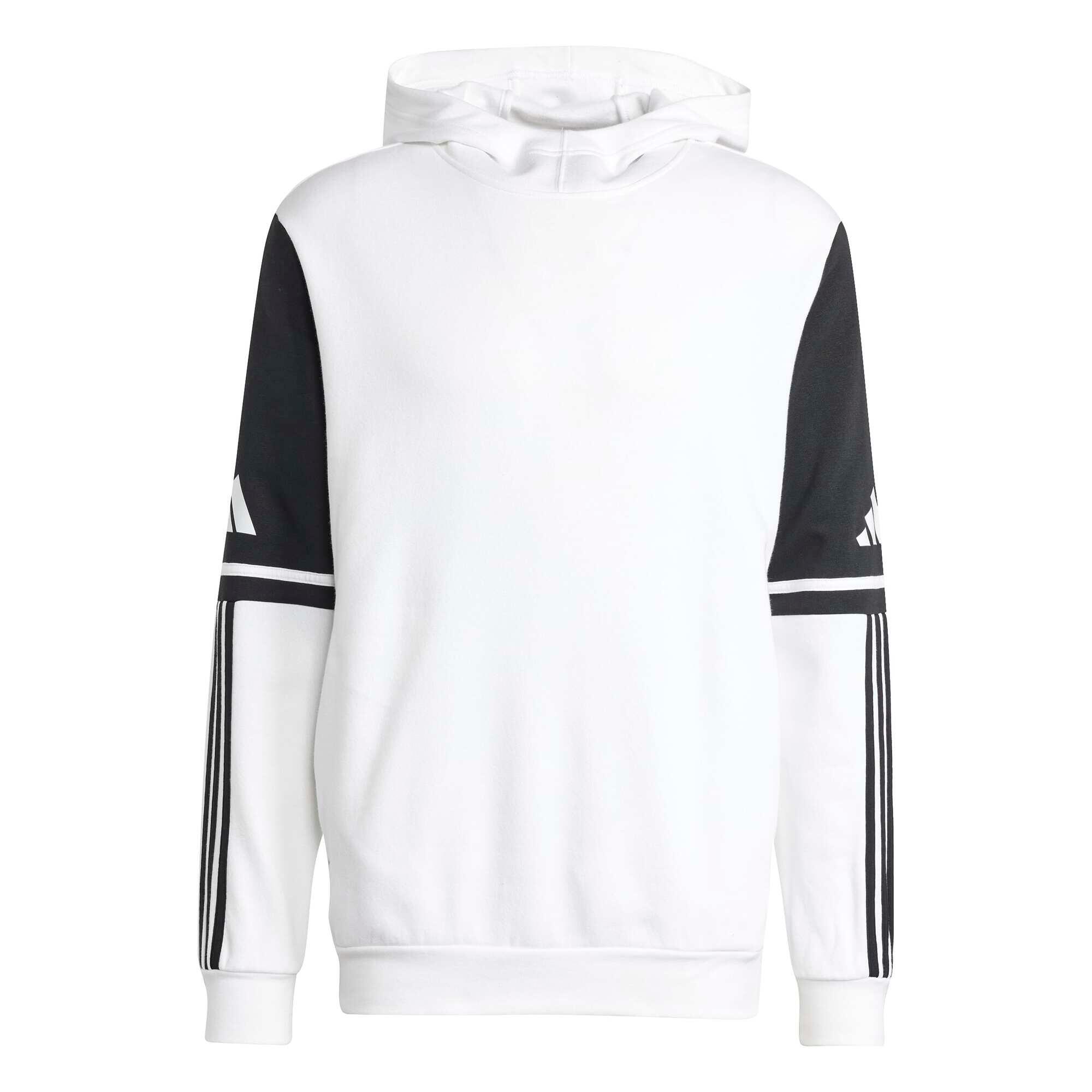 Felpa con cappuccio allenamento ADIDAS SQUADRA bianca 5/13