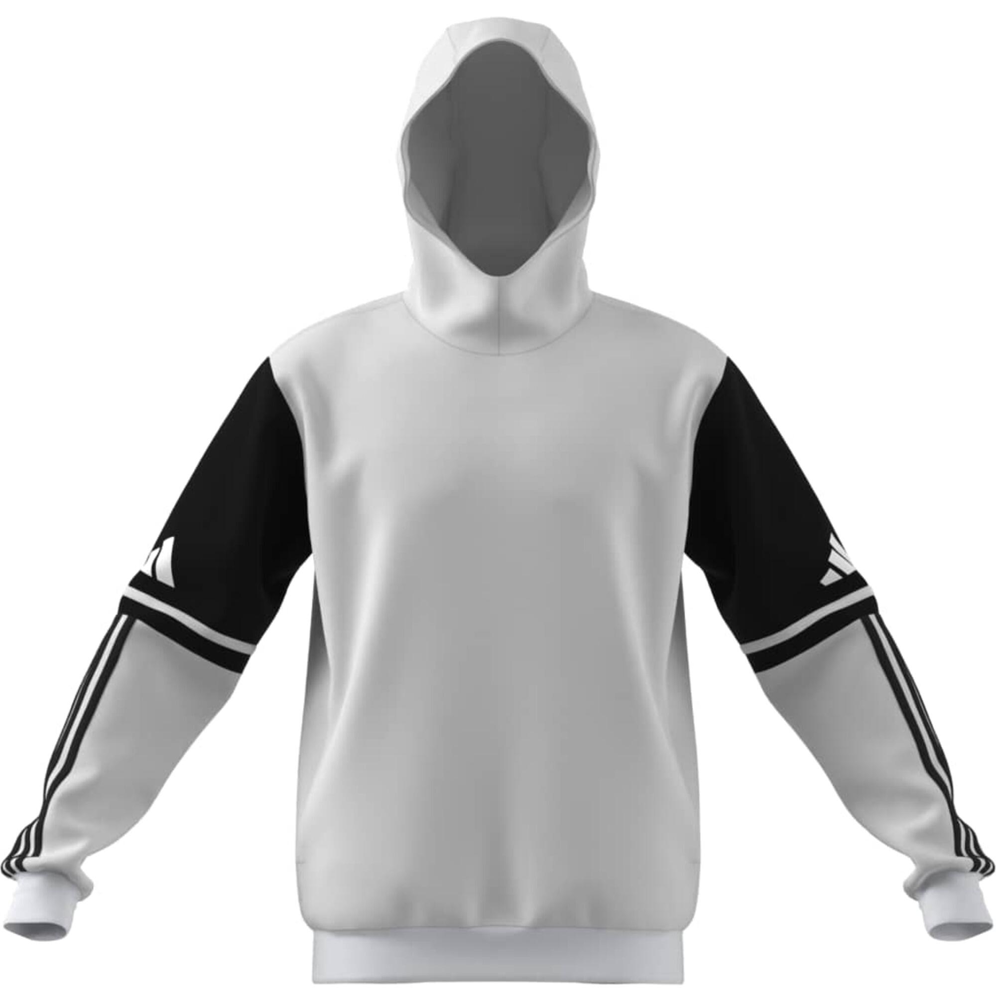 Felpa con cappuccio allenamento ADIDAS SQUADRA bianca 6/13