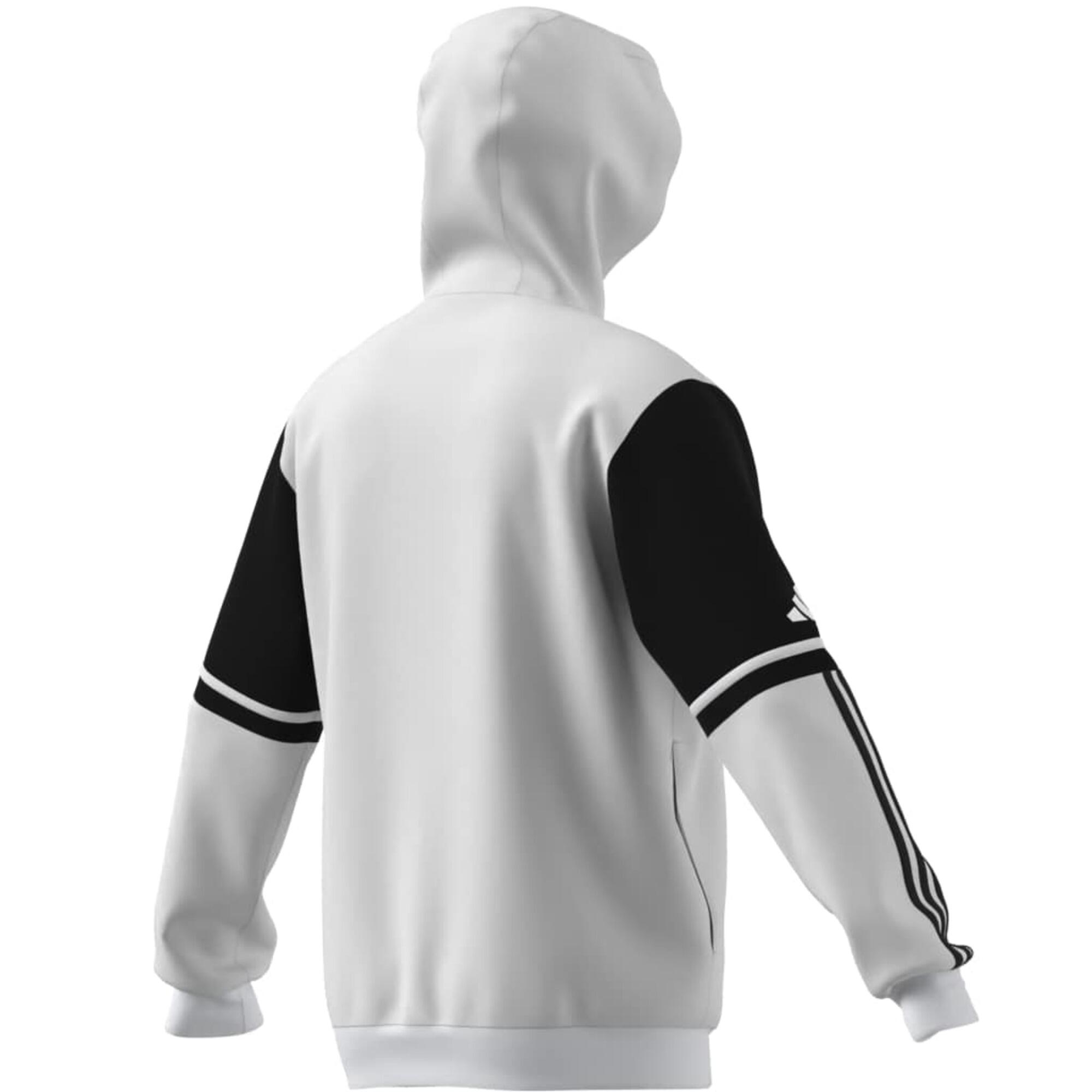 Felpa con cappuccio allenamento ADIDAS SQUADRA bianca 11/13