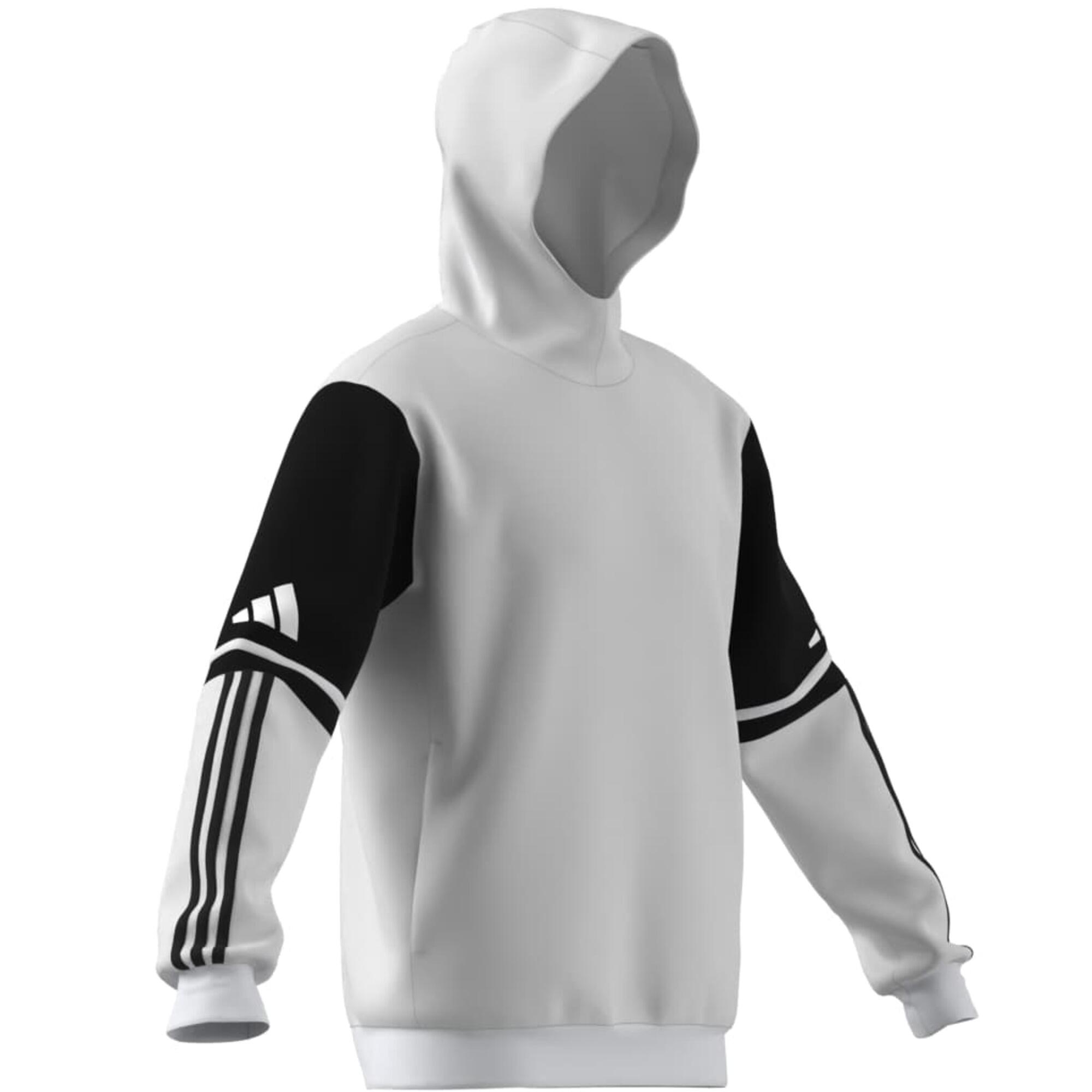 Felpa con cappuccio allenamento ADIDAS SQUADRA bianca 7/13