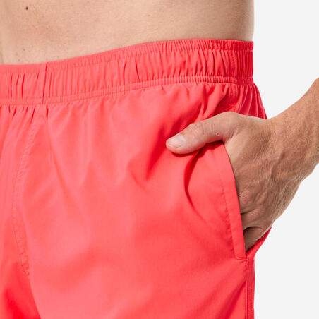 Шорти чоловічі для плавання світло-червоні