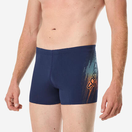 Boxer de bain natation homme, bleu marine
