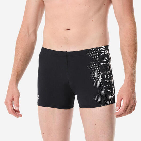 Boxer de bain natation homme​, Graphic noir blanc