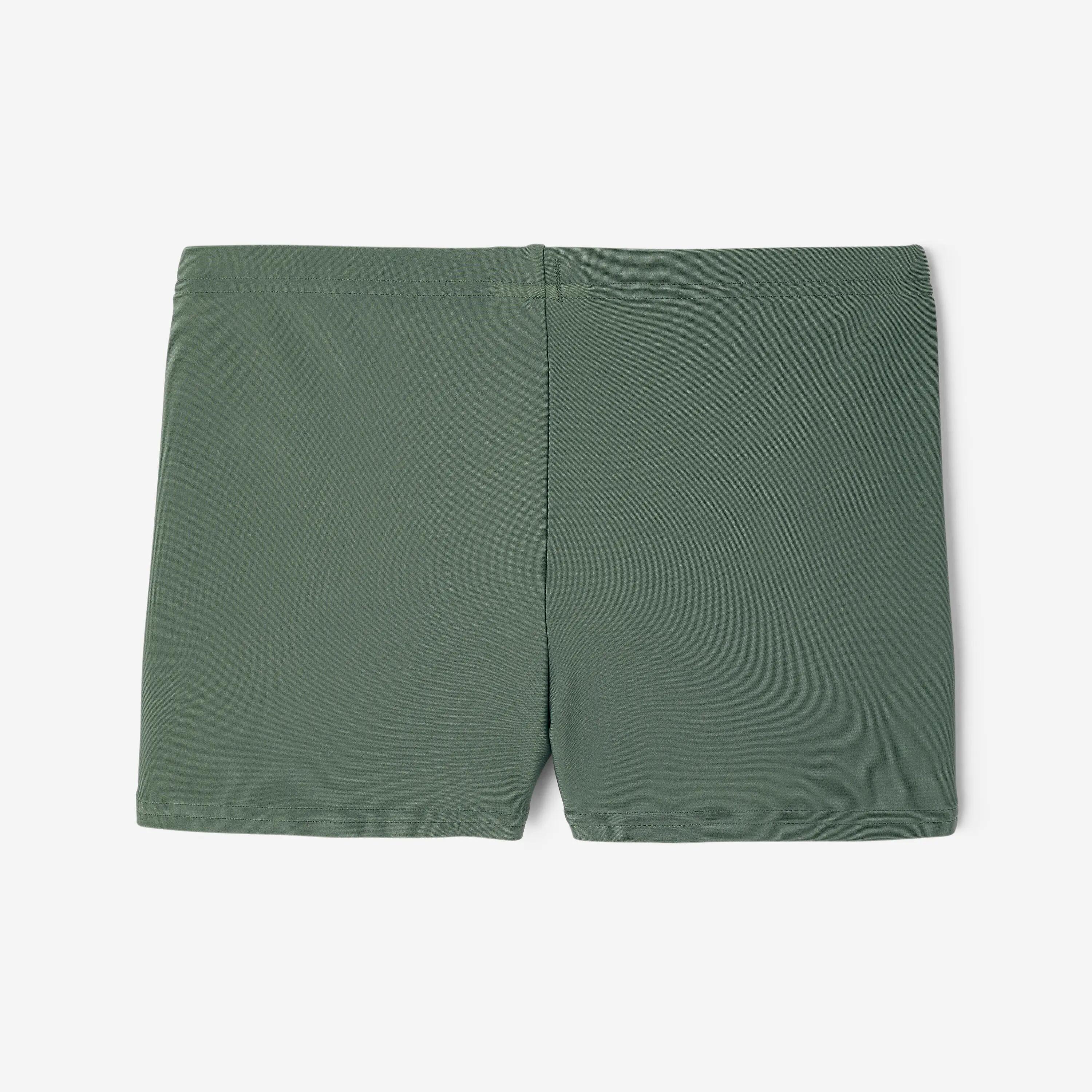 Boxer de bain natation garçon Arena, Graphic kaki 9/10