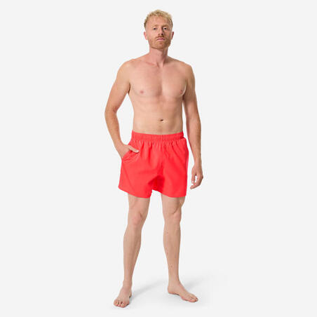 Шорти чоловічі для плавання світло-червоні