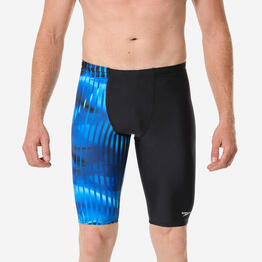 Jammer de natation homme, noir bleu