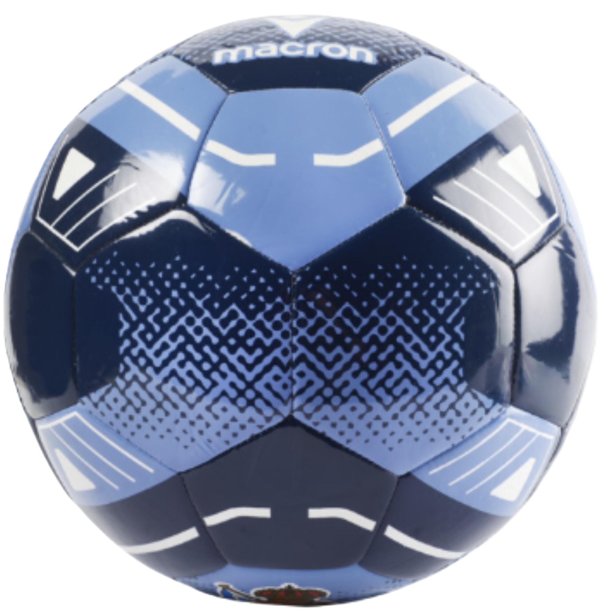 Balón de fútbol oficial Real Sociedad Temporada 2025-2026 MACRON. Talla 5 2/2