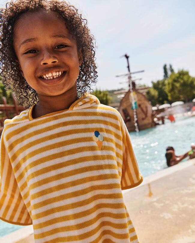 poncho enfant en coton