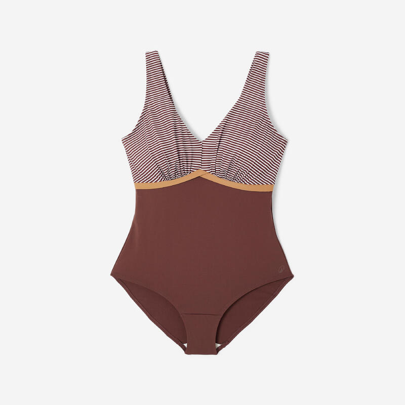 Costum de baie întreg Aquafitness Rosy Maro Damă