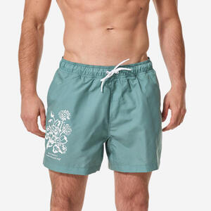 Bañador Hombre Corto 15" 100 Rad Verde