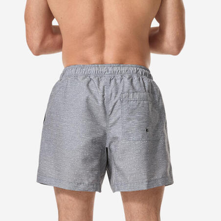 Шорти чоловічі 100 для серфінгу 15” сірі