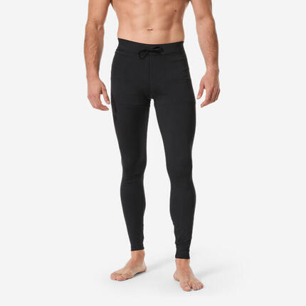 Legging anti uv surf 100 homme bleu ardoise