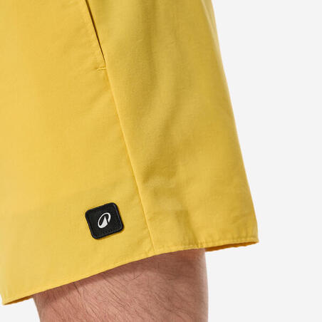 Шорти чоловічі для серфінгу 100 Hendaia жовті