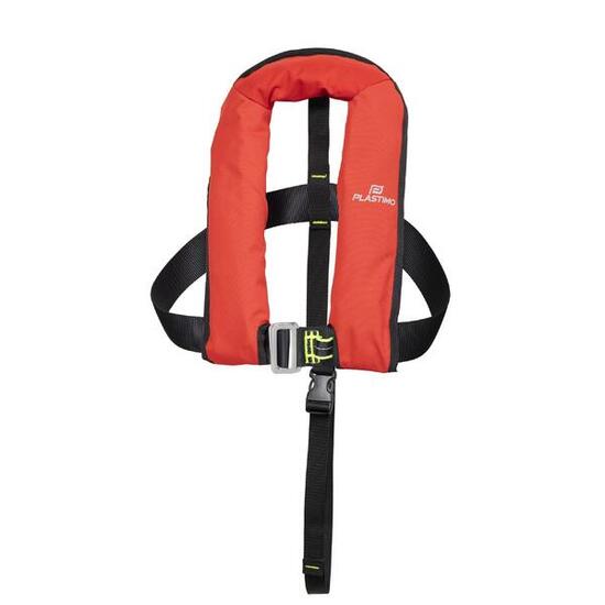 Gilet de sauvetage gonflable enfant avec sous cutal NEO, rouge