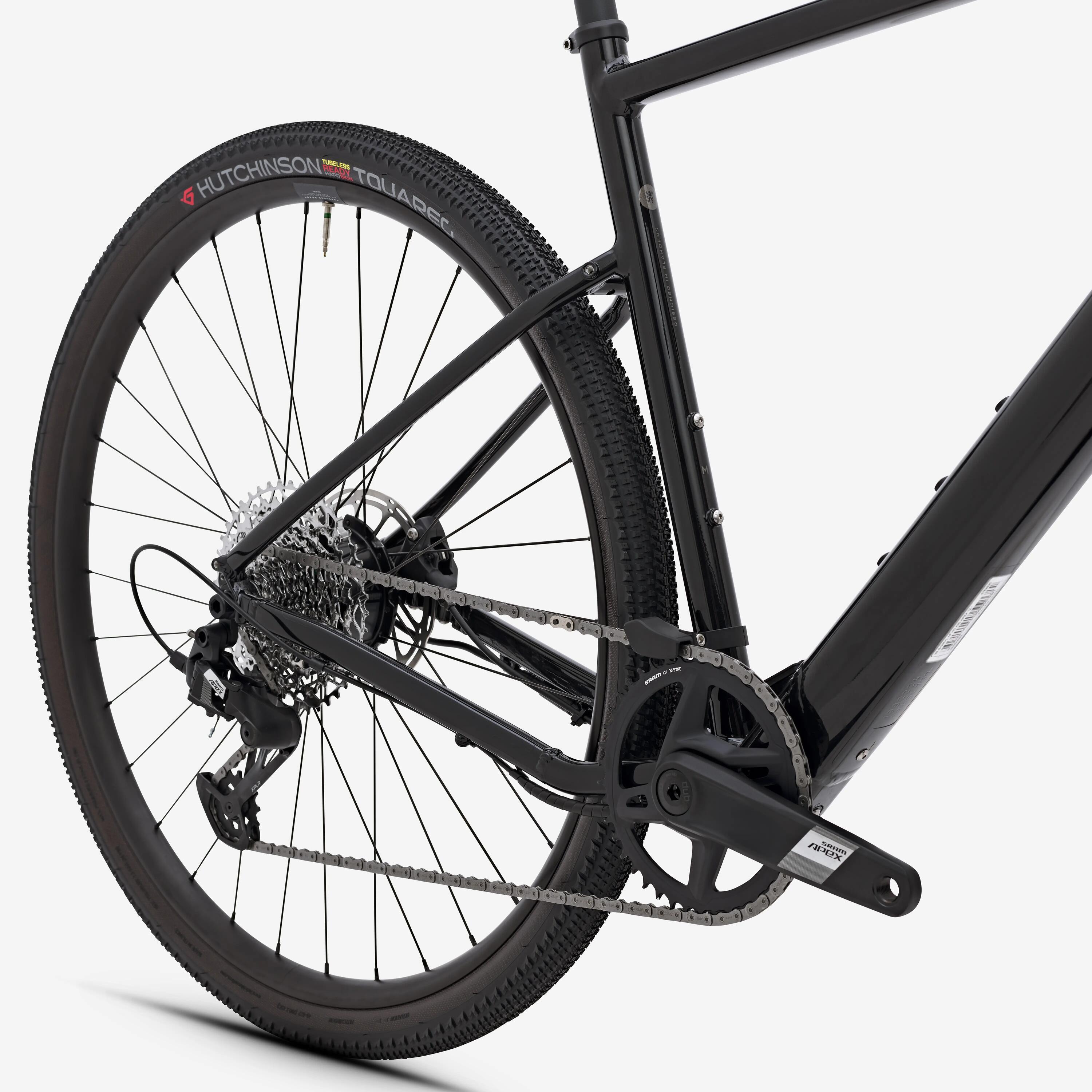 Bicicleta Gravel Elèctrica Sram Apex XPLR Negre AF HD X30 1x12 V 4/14