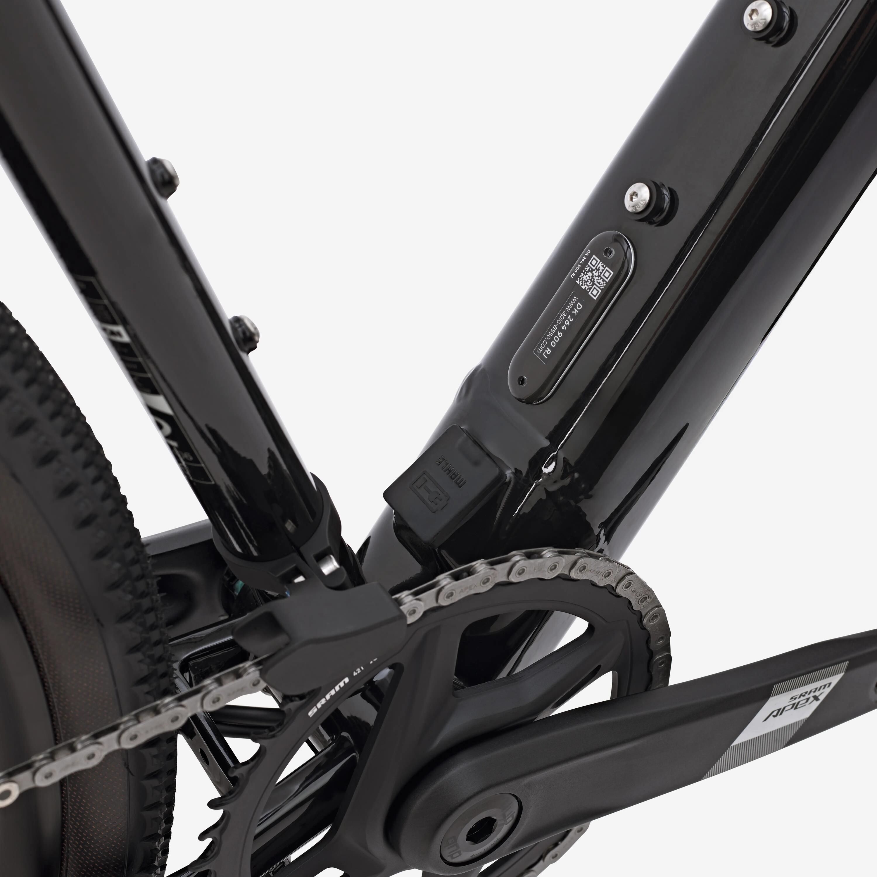 Bicicleta Gravel Elèctrica Sram Apex XPLR Negre AF HD X30 1x12 V 8/14