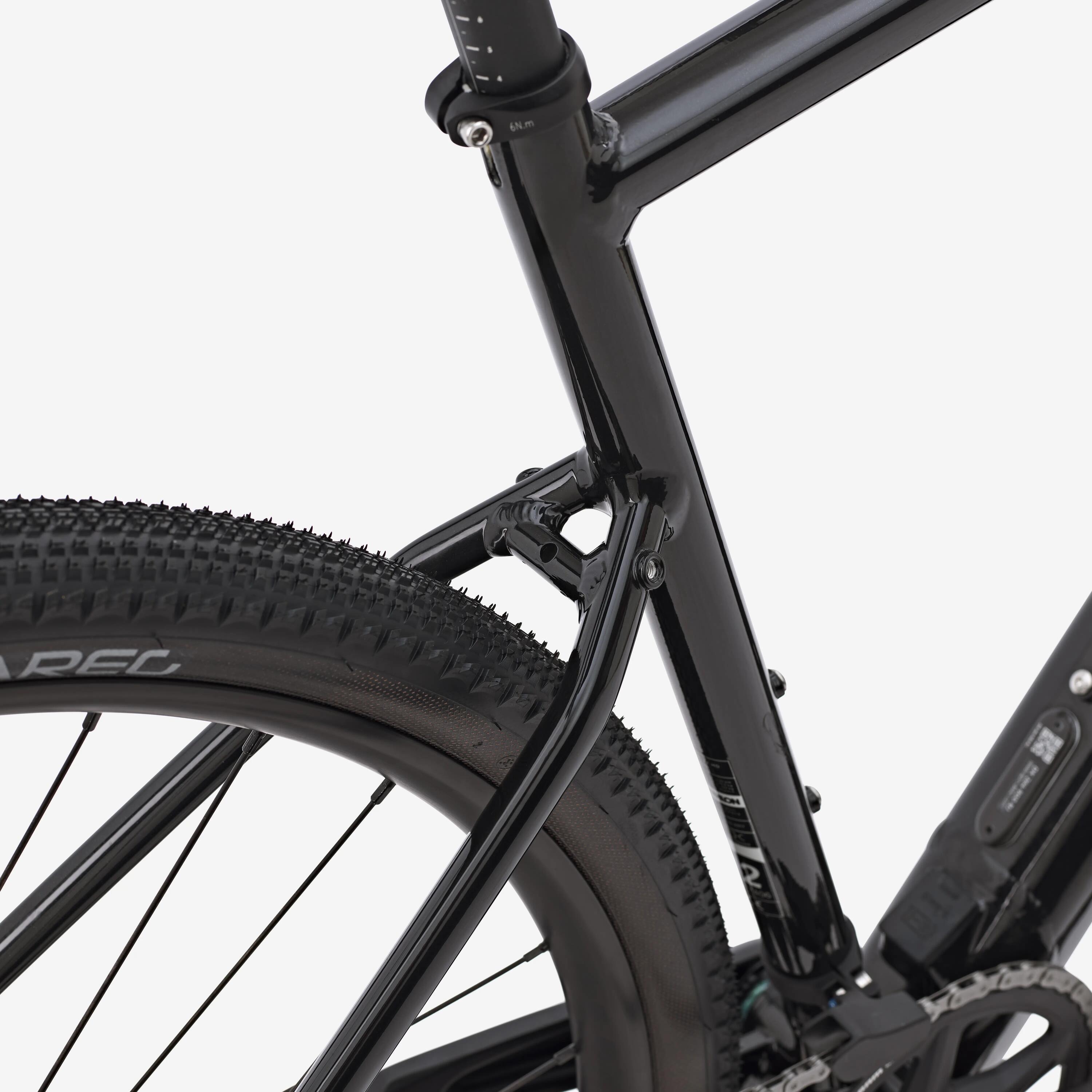 Bicicleta Gravel Elèctrica Sram Apex XPLR Negre AF HD X30 1x12 V 11/14