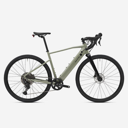 Vélo gravel électrique Shimano Cues 1x11v, E-GRVL AF Discover kaki