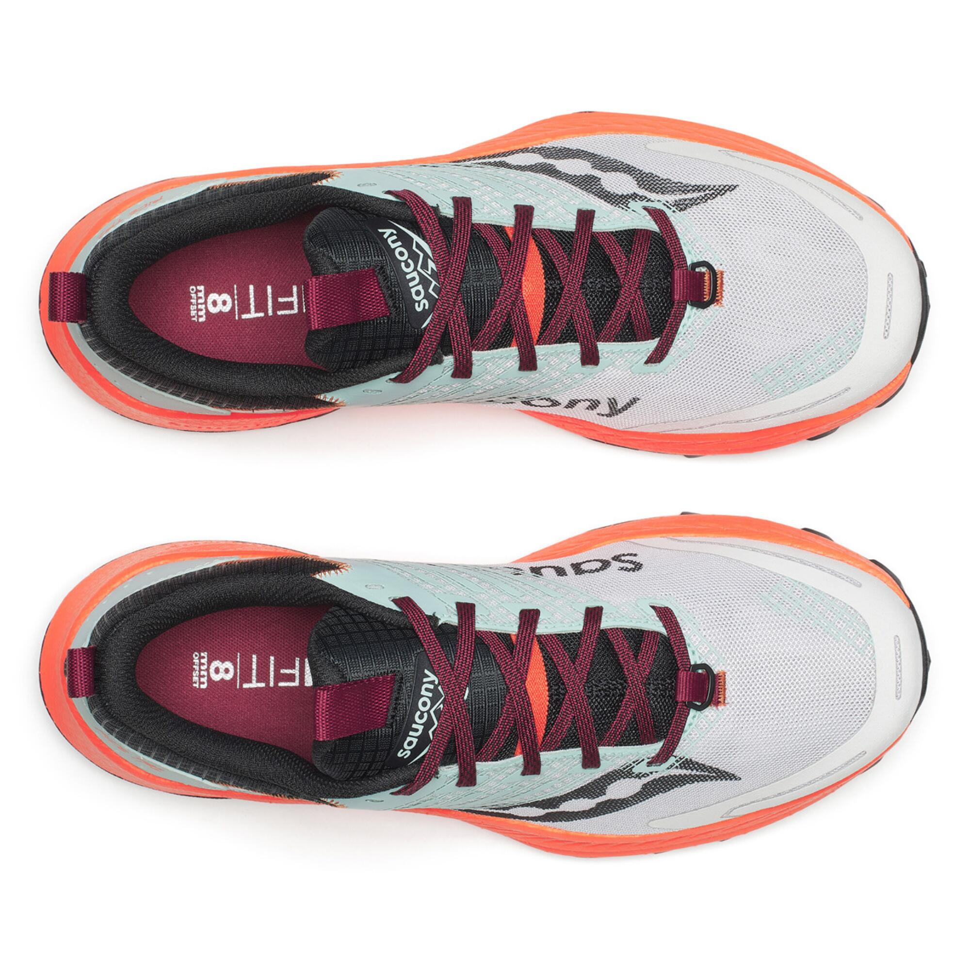 Trailrunning-Schuhe – Saucony Ride TR2 Weiss/Fire Herren 2/6