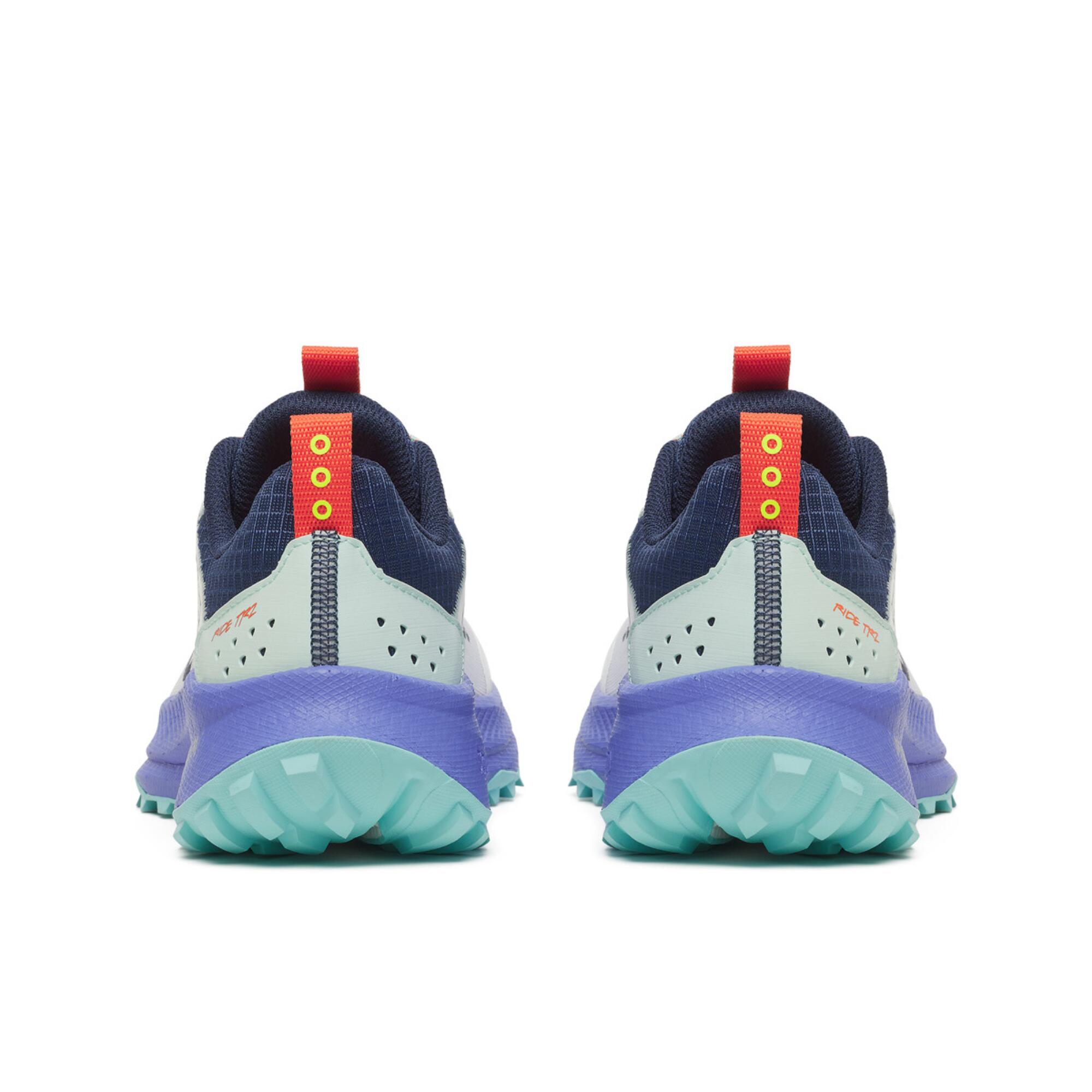 Trailrunning-Schuhe – Saucony Ride TR2 Weiss/Navy Damen 3/6
