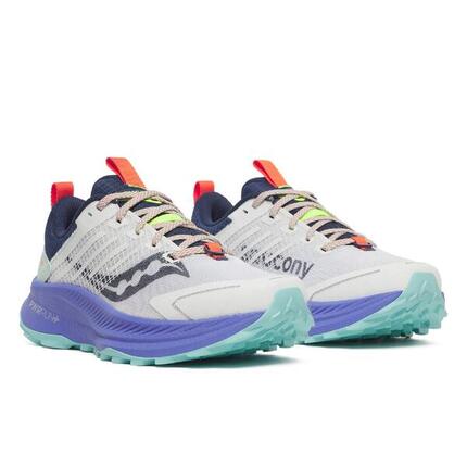 Chaussures de trail Running - Saucony Ride TR2 White/Navy Femme