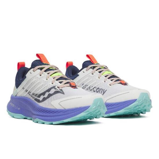 Chaussures de trail Running - Saucony Ride TR2 White/Navy Femme