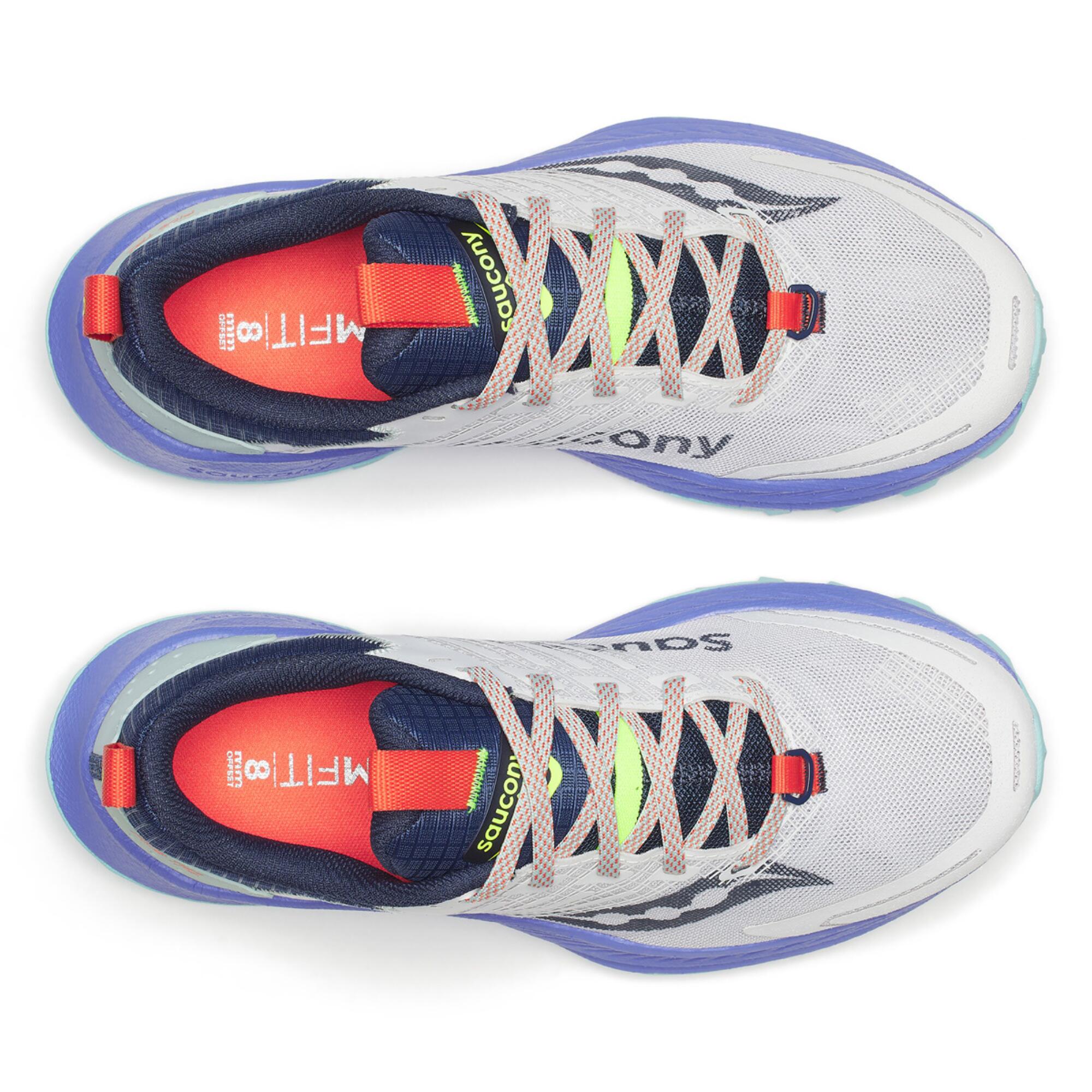 Trailrunning-Schuhe – Saucony Ride TR2 Weiss/Navy Damen 2/6