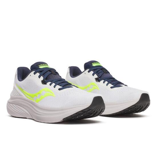 Chaussures de Road running - Saucony Lancer Homme WHITE/NAVY