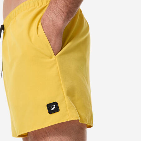 Шорти чоловічі для серфінгу 100 Hendaia жовті