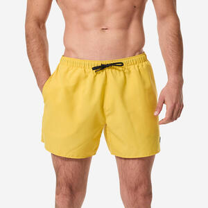 Bañador Hombre Corto 15" con bolsillos Amarillo Arcilla