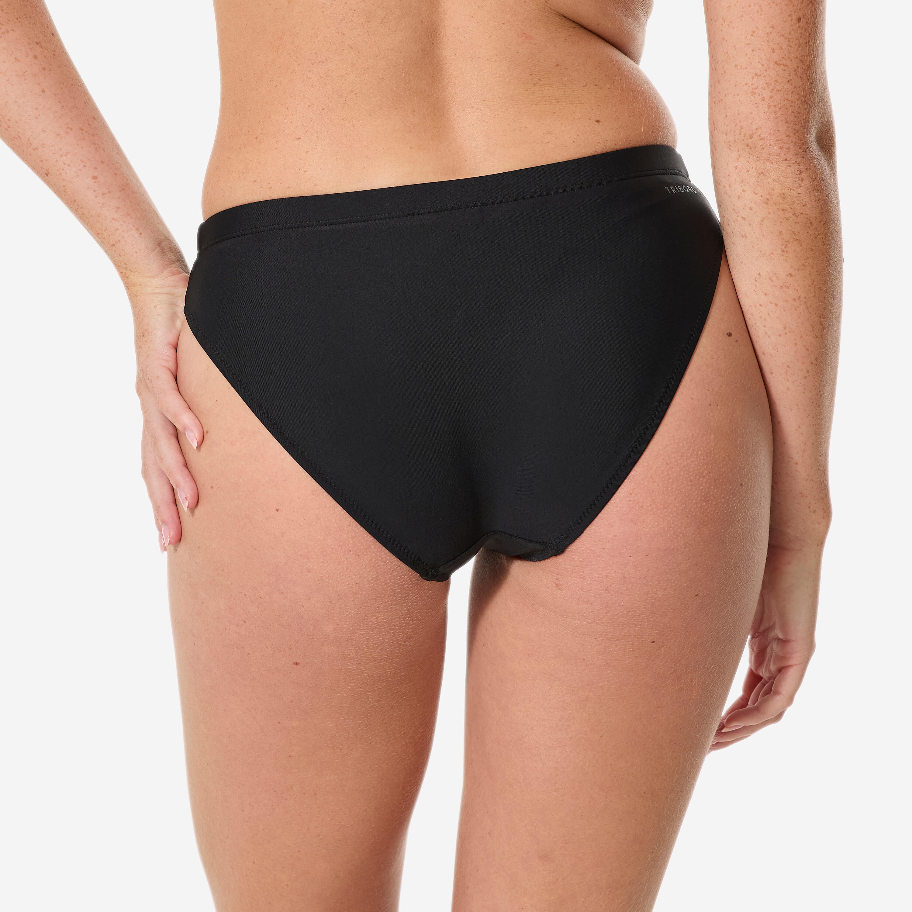 Bas de maillot de bain de natation femme, Vega noir 2/4
