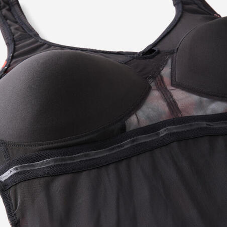 Купальник суцільний жіночий Claris для аквафітнесу з принтом