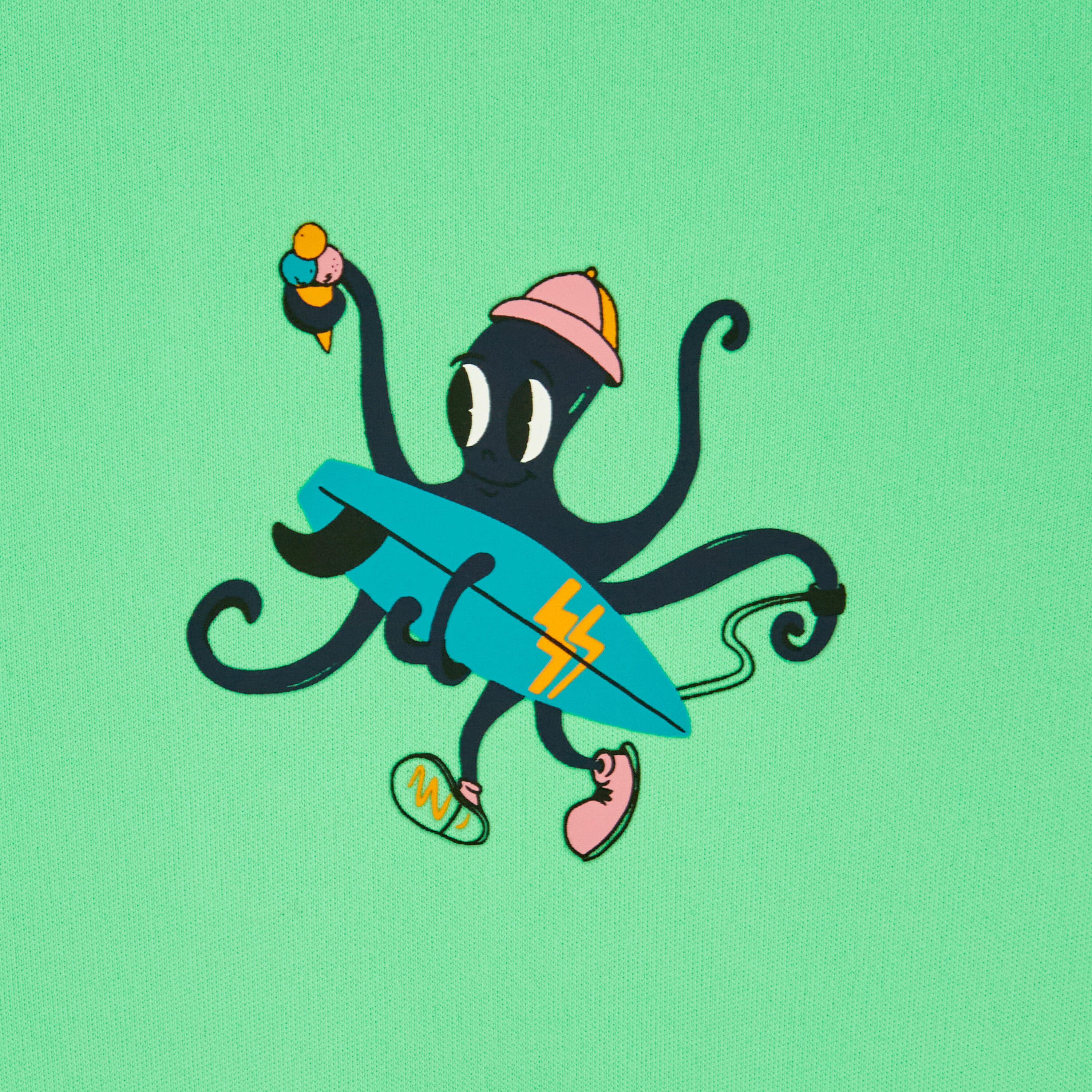 Kids’ Short-Sleeved Surfing Rash Guard, 100 - DECATHLON