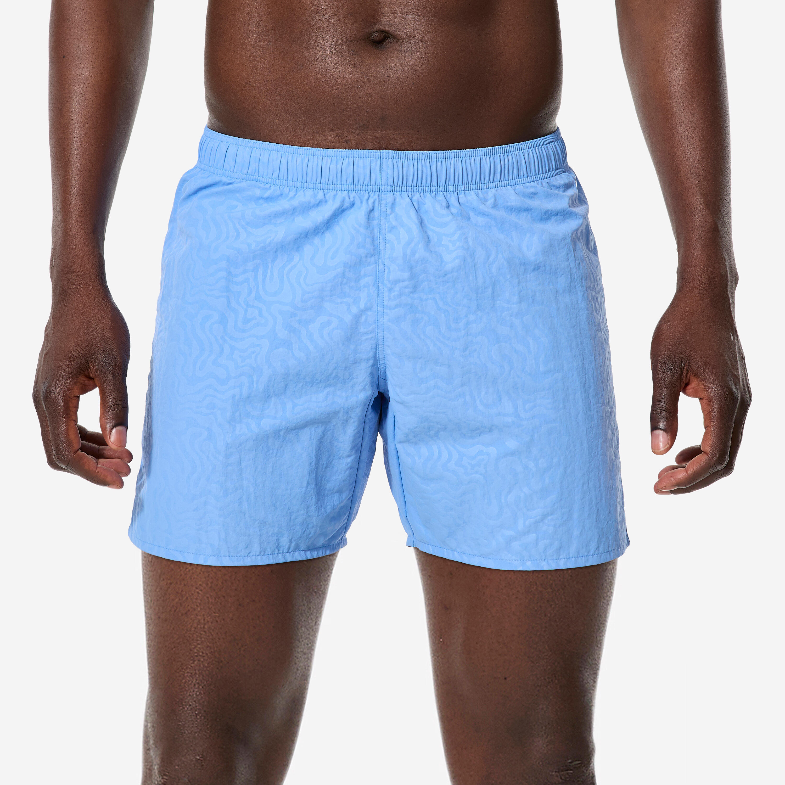 Men’s swim shorts, Basic all ond blue