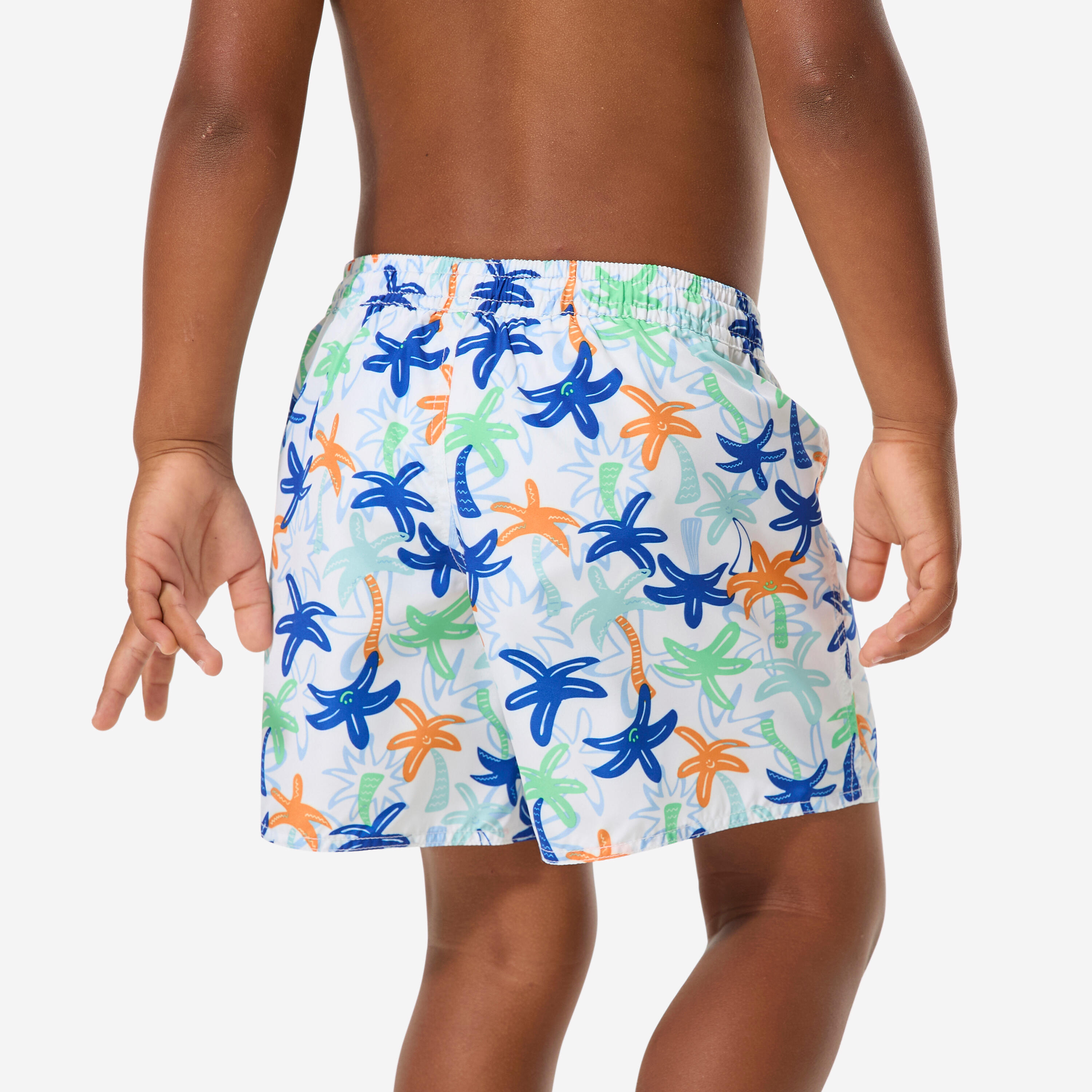 Short de surf garçon, 100 Âge 4-8 ans 3/8