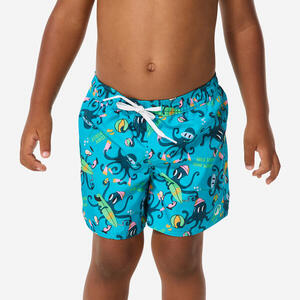 Bañador Niño corto Surf Fun Turquesa