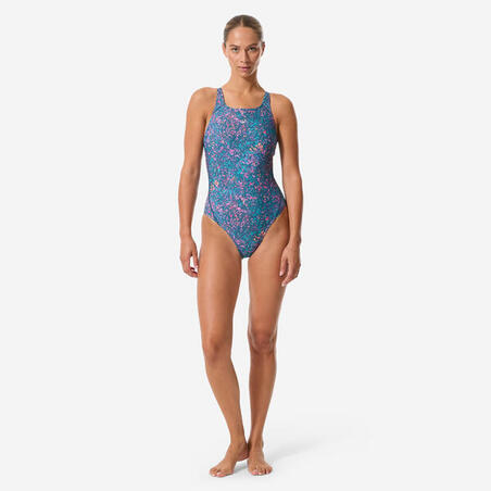 Купальник суцільний жіночий Kamyleon синьо-зелений