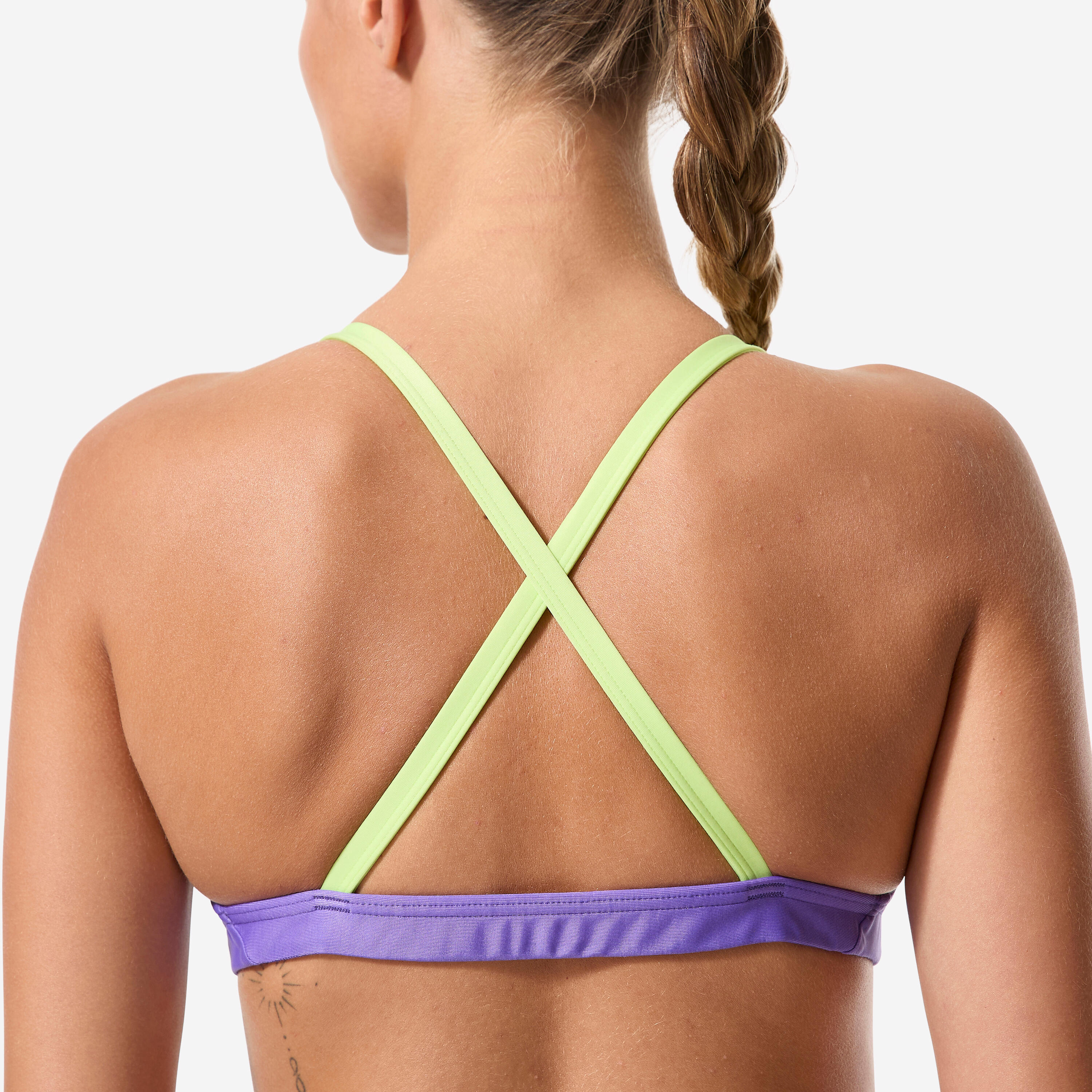 Women’s Chlorine-Resistant Swimsuit Top, Jana - DECATHLON