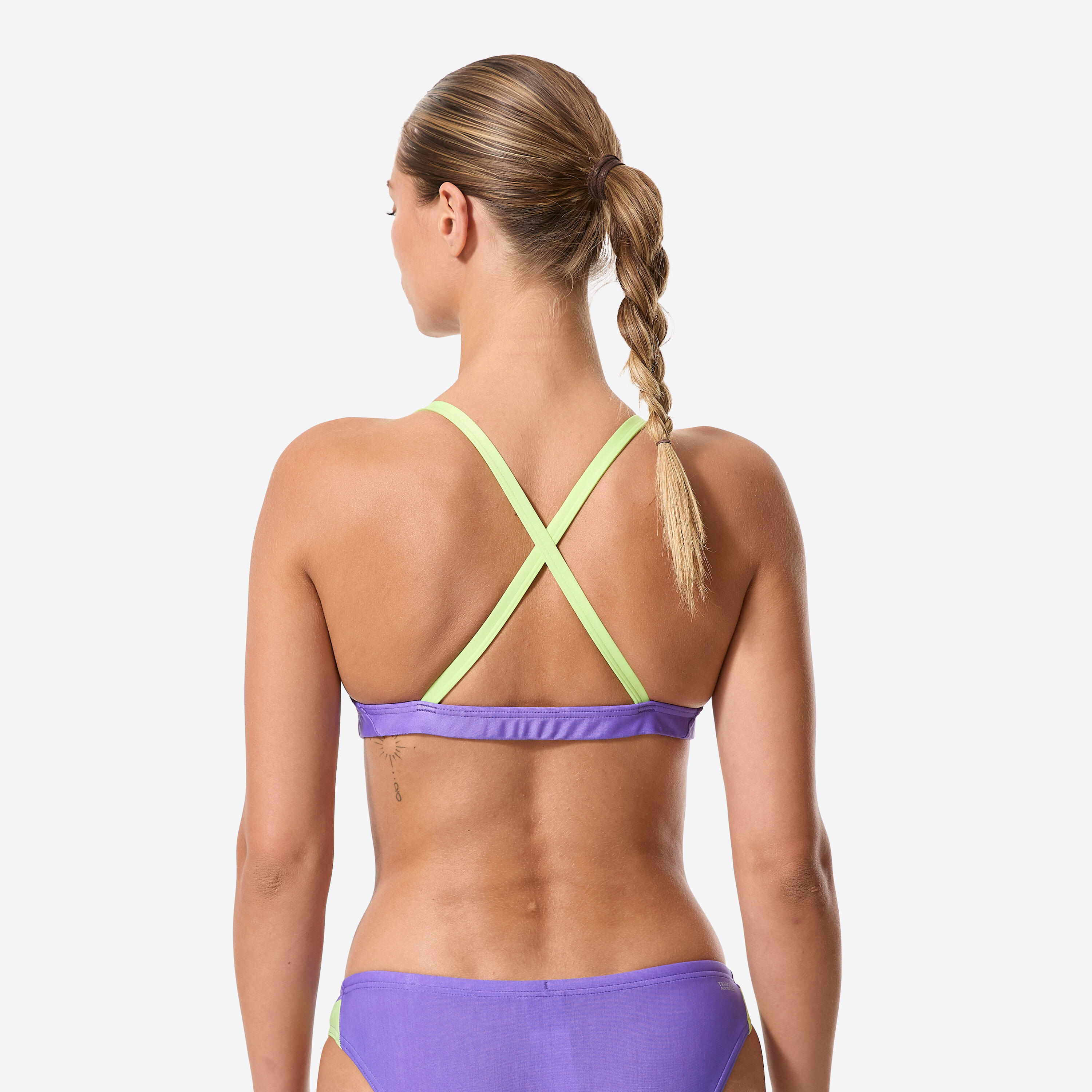 Women’s Chlorine-Resistant Swimsuit Top, Jana - DECATHLON