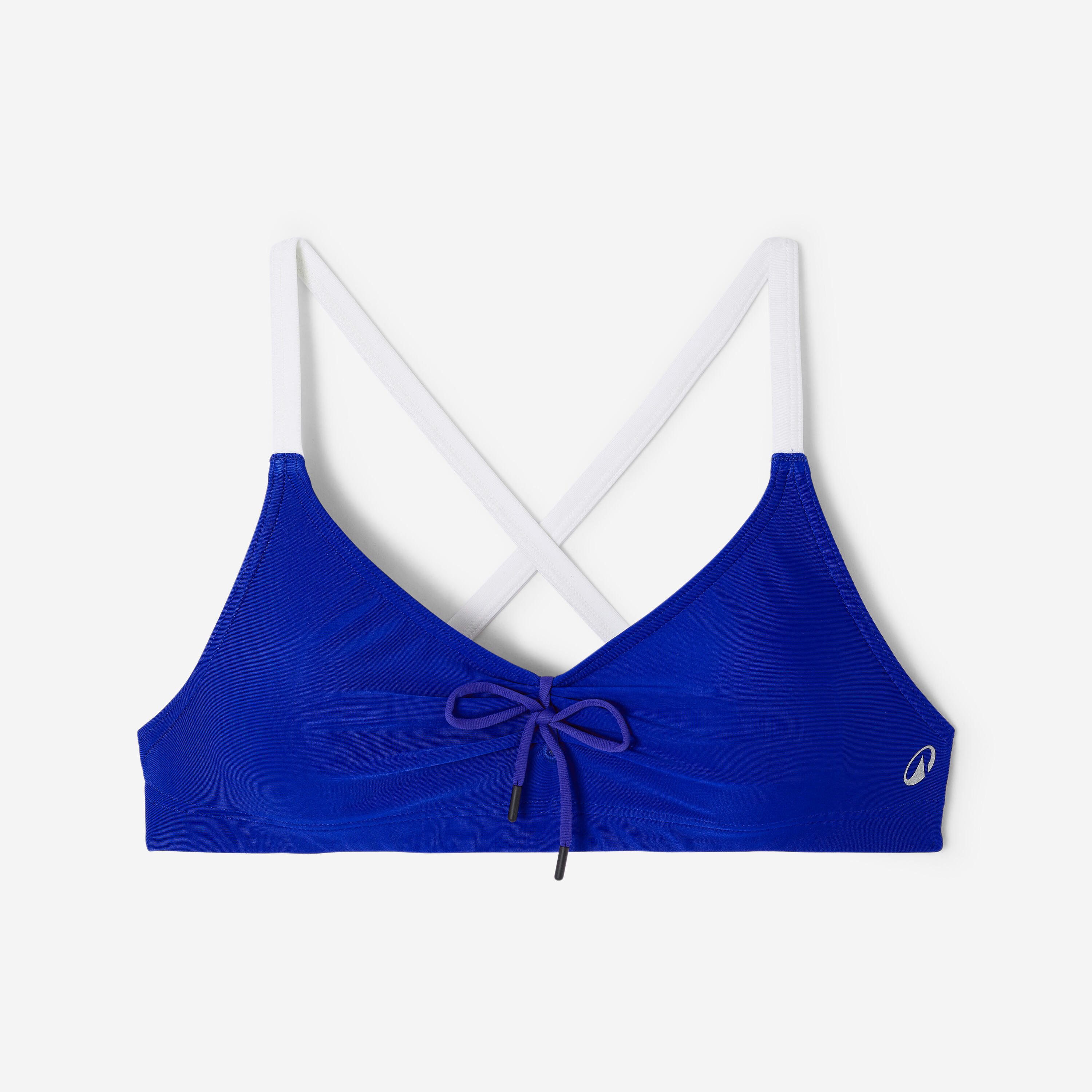 Haut de maillot brassière natation femme, Jana bleu 8/9