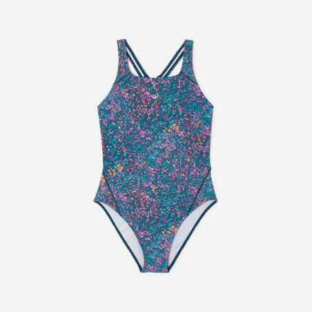 Купальник суцільний жіночий Kamyleon синьо-зелений