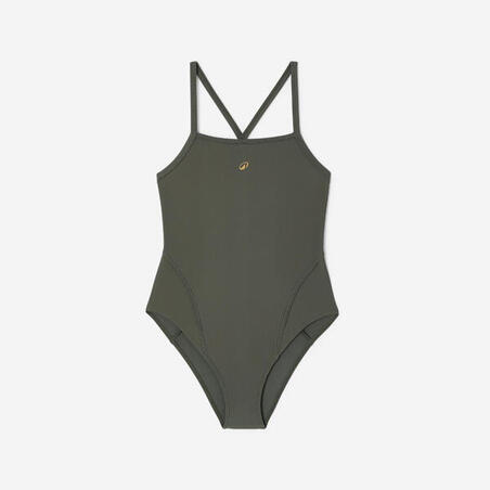 Купальник суцільний жіночий LEXA для плавання хакі