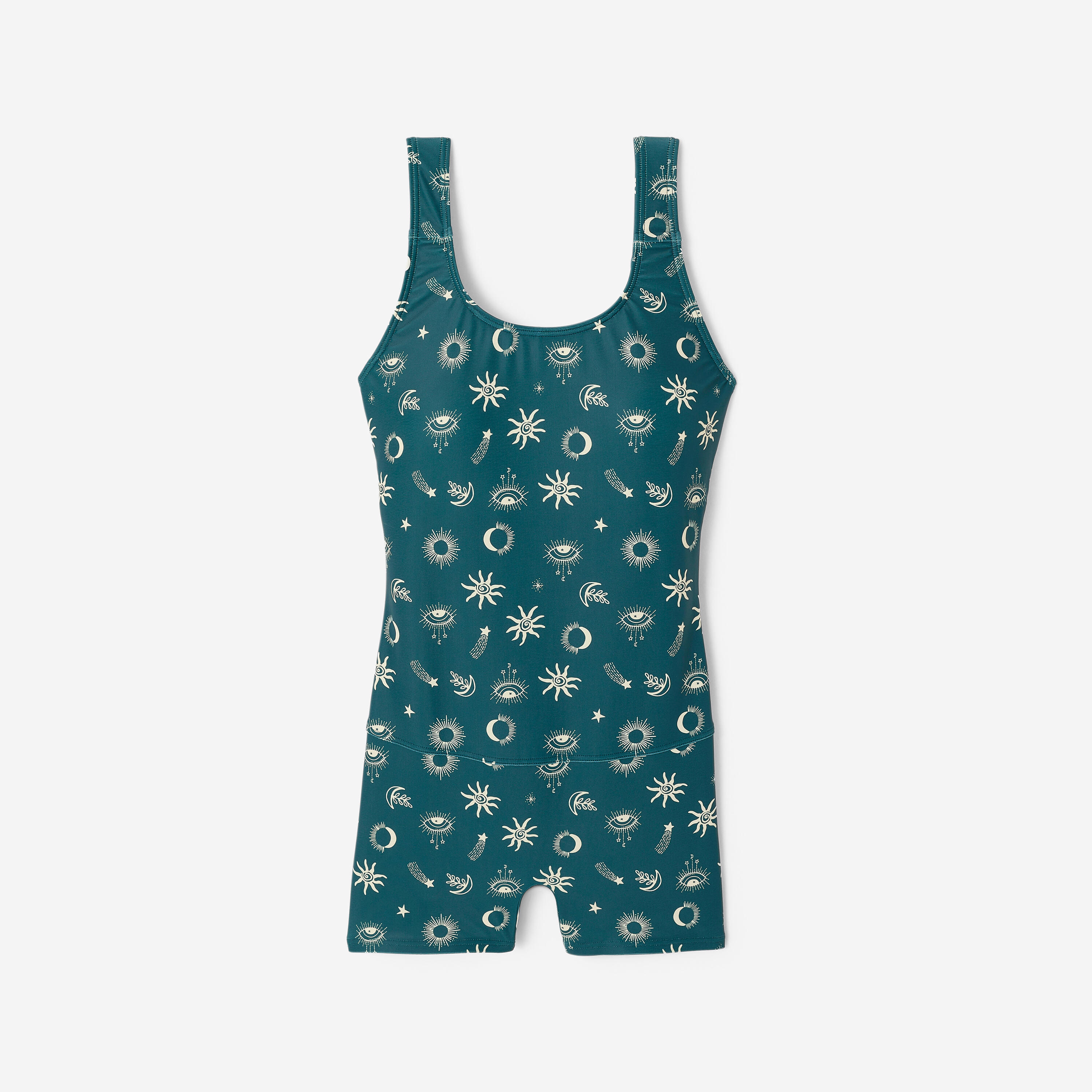 Damesbadpak voor zwemmen Dova astral turquoise 6/8