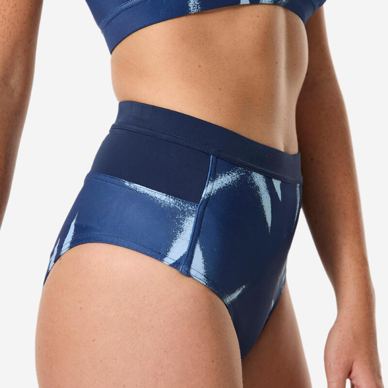 Slip de naie surf talie înaltă Rosa Bagheera Albastru Damă