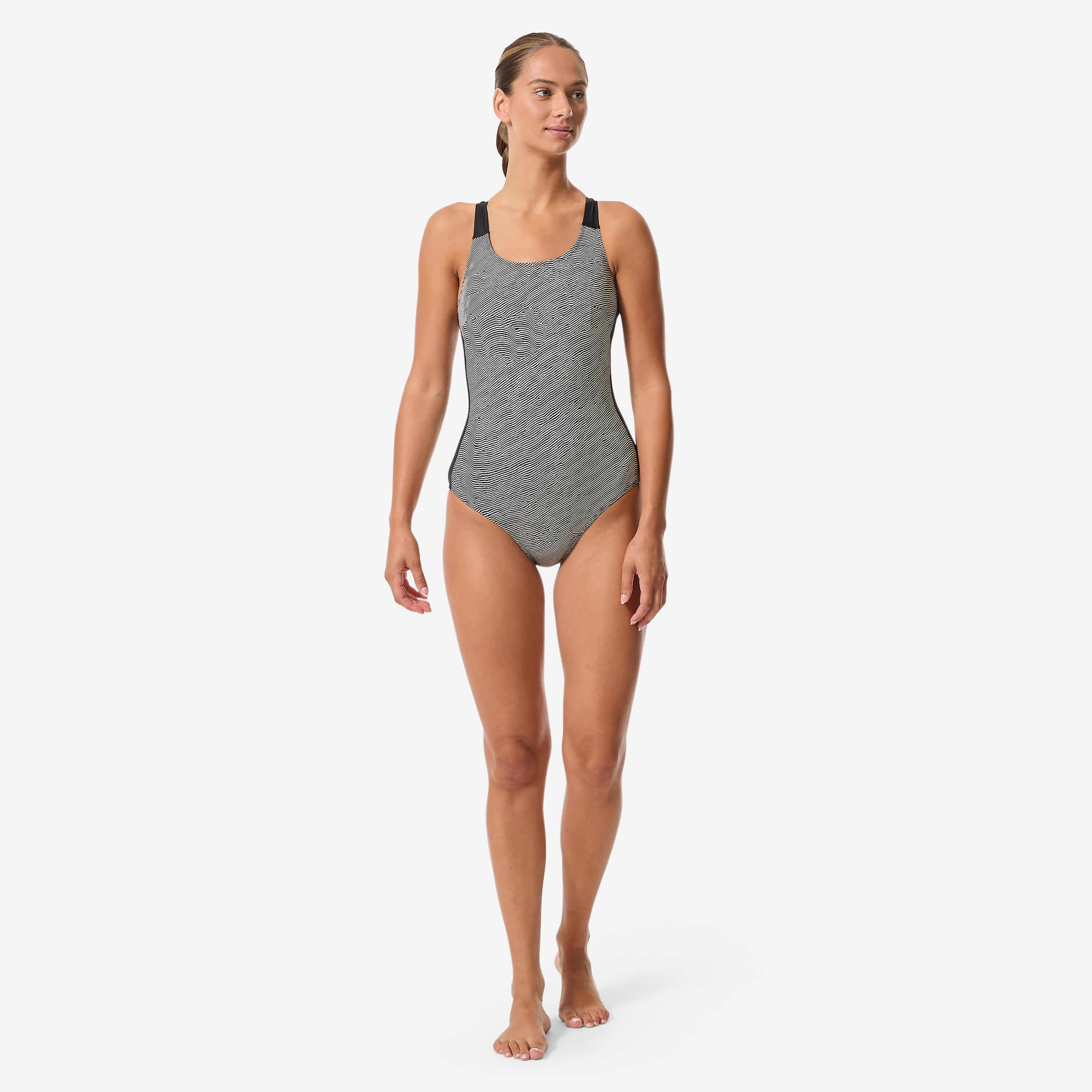 Bañador Mujer Aquagym Sofi Sono Beige 3/12