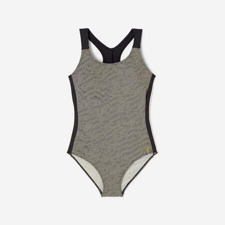 Купальник суцільний жіночий Sofi для аквафітнесу/аквабайкінгу чорний