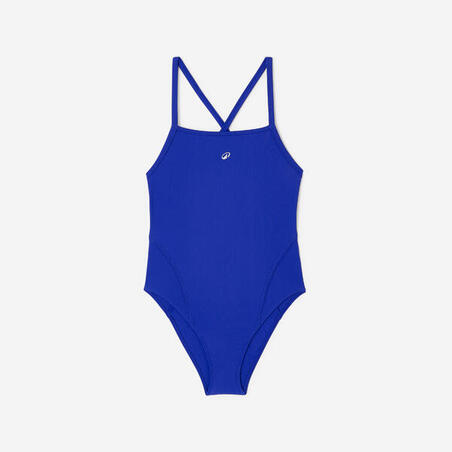 Купальник суцільний жіночий LEXA для плавання темно-синій